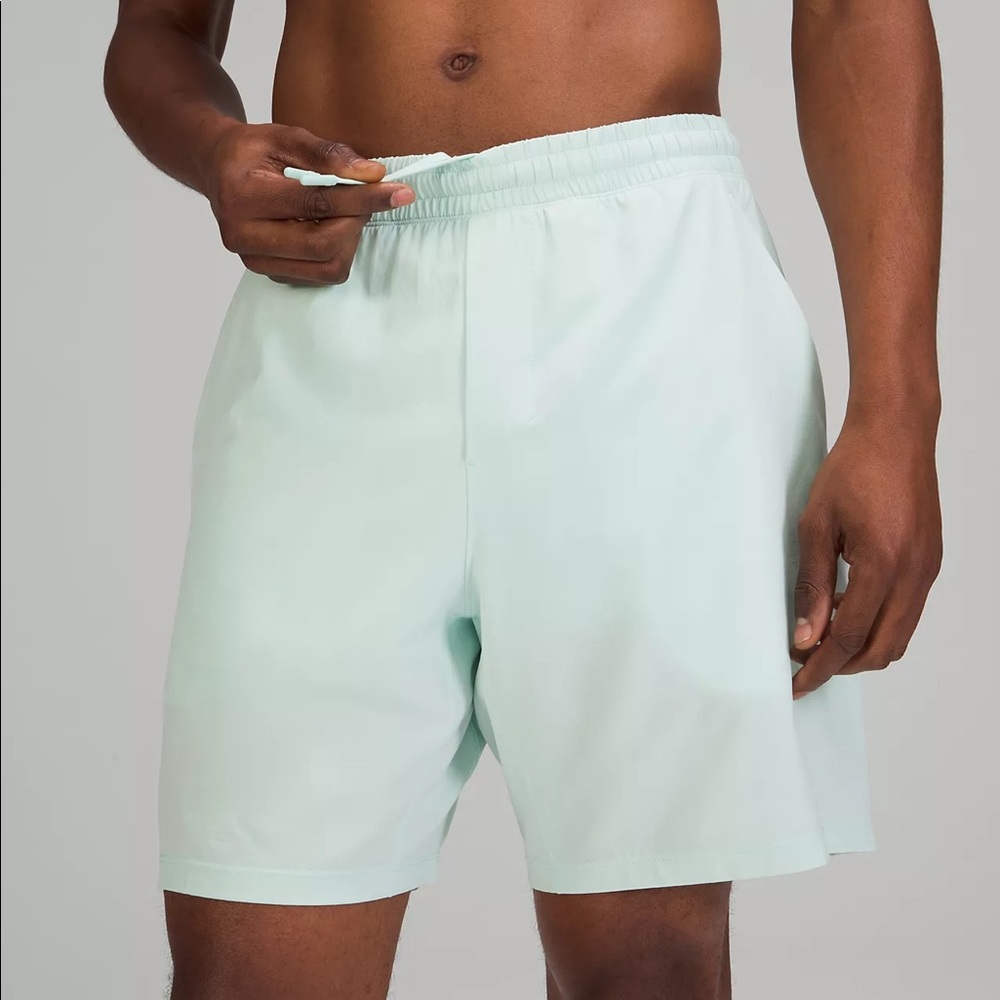 Lululemon Men's Athletic Shorts in Light Mint